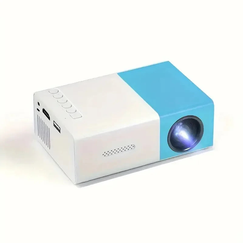 Hd 1080P Portable Smart Projector - Ideal for home theater and outdoor use, compatible with mobile phones