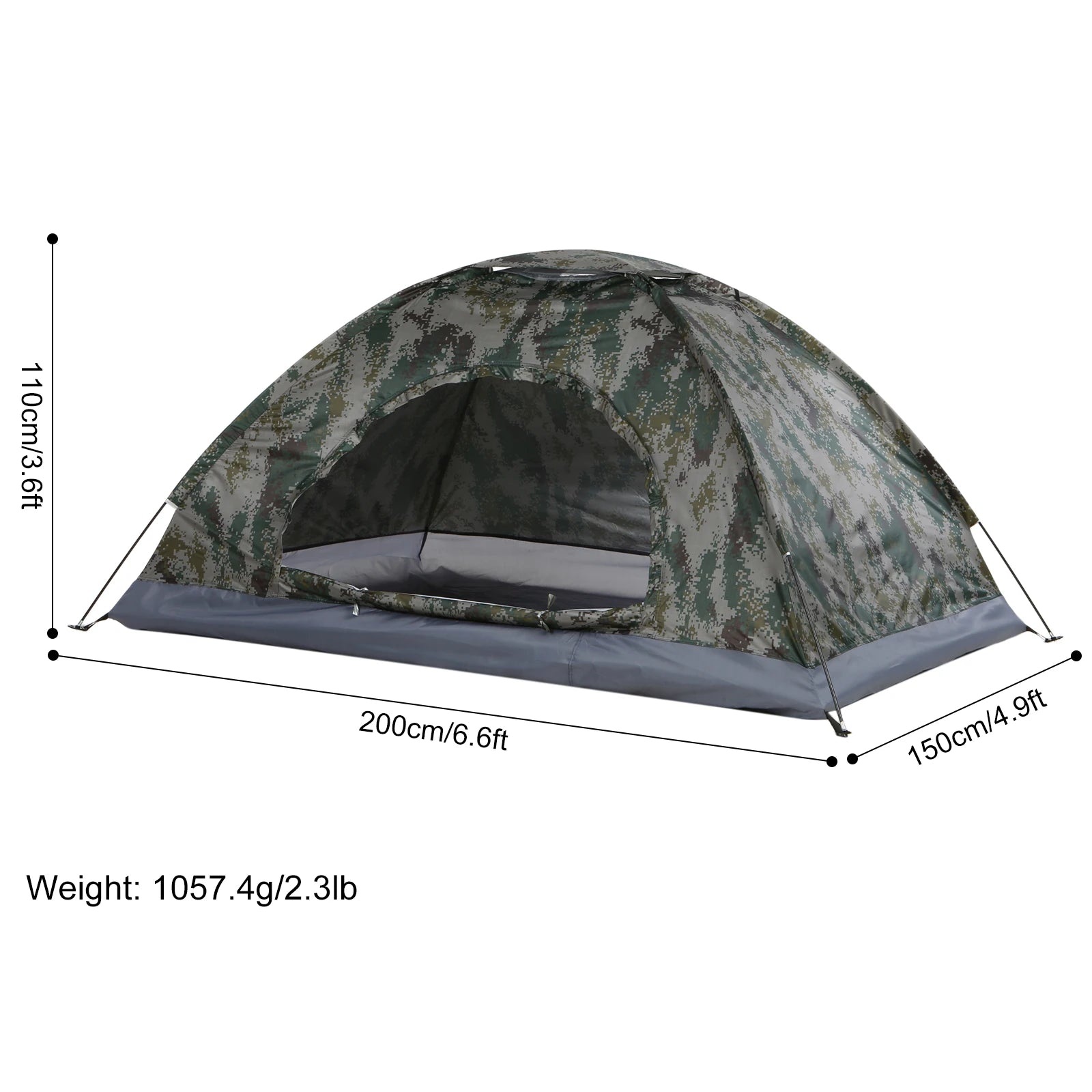 Tomshoo 1/2 Person Ultralight Camping Tent