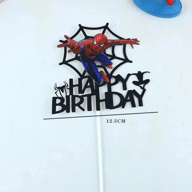 Spiderman Cake Toppers