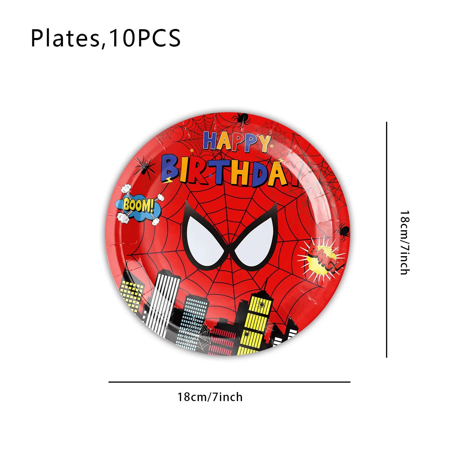 New Spiderman Theme Birthday Party Decorations