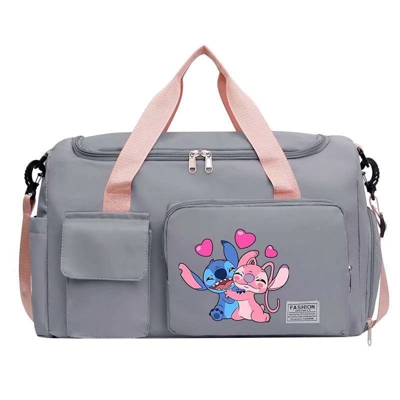 Disney Stitch Travel Bag Large Capacity