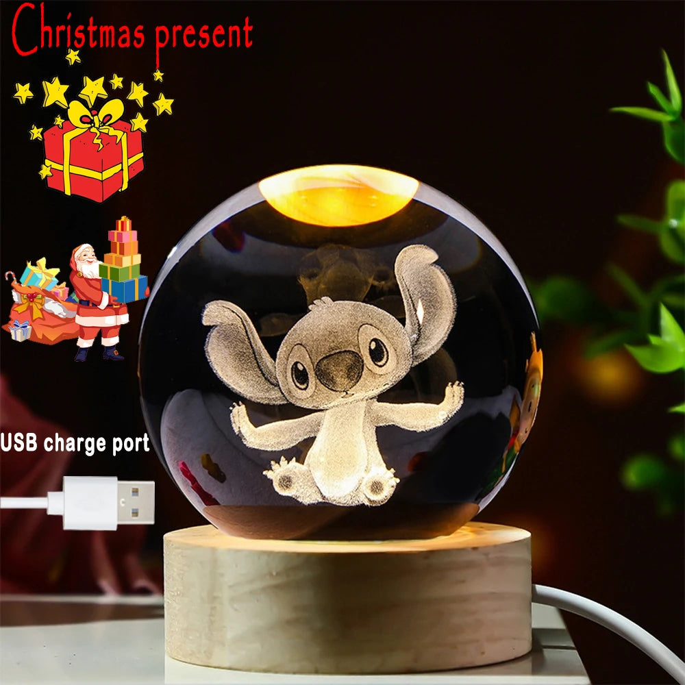 6cm 3D Crystal Ball