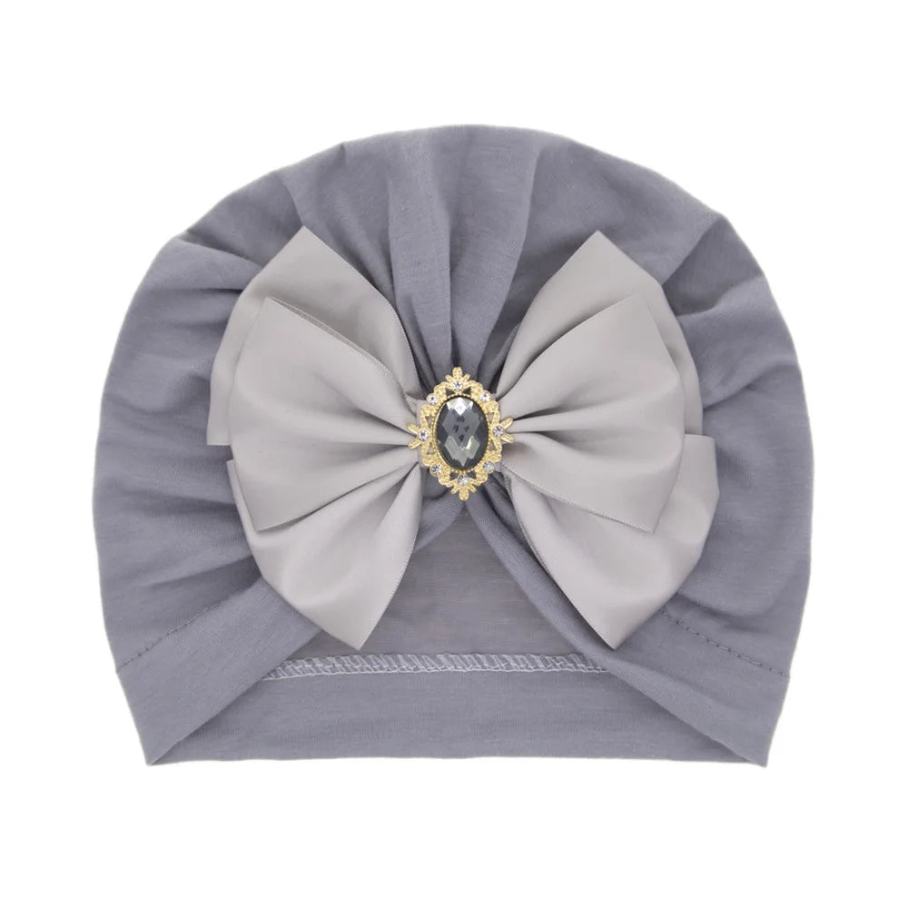 Newborn Girls Bowknot Diamond