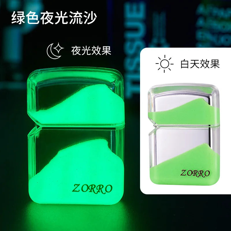 ZORRO Luminous Quicksand Cool Kerosene Lighter