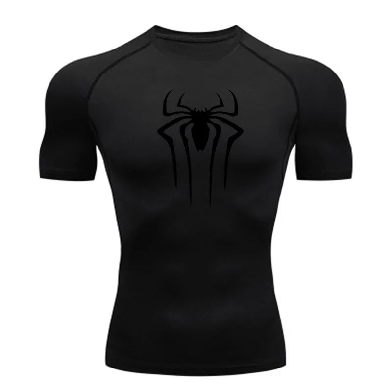 Men Fitness\Running T-Shirt Quick Dry Short Sleeve