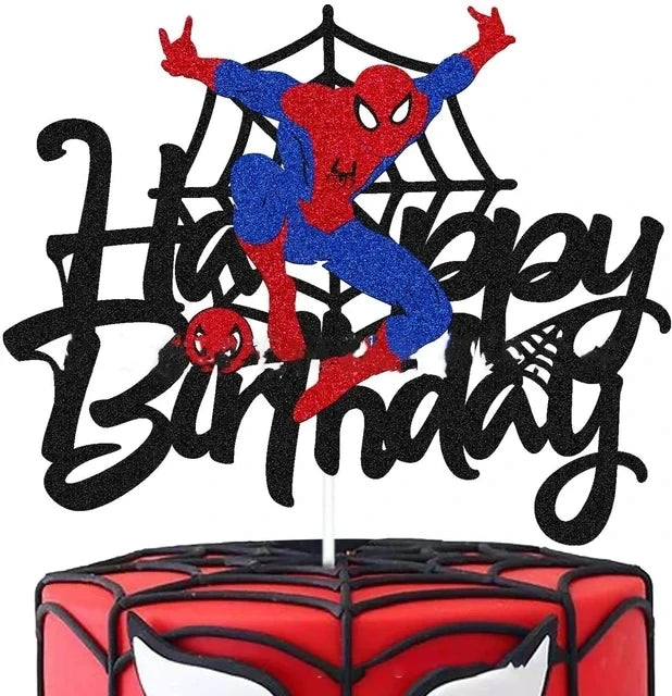 Spiderman Cake Toppers