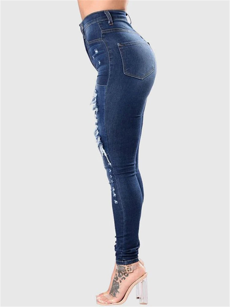 Slim Fit Jeans High Waist