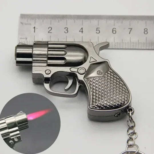 Pistol  Lighter with 3 Cigarette Case