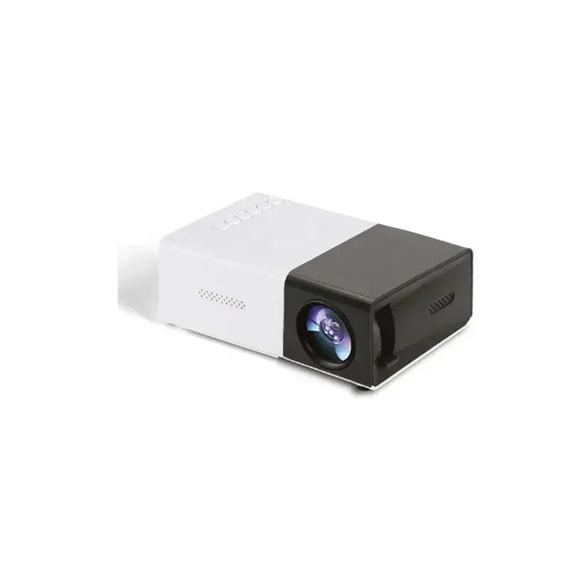 Hd 1080P Portable Smart Projector - Ideal for home theater and outdoor use, compatible with mobile phones