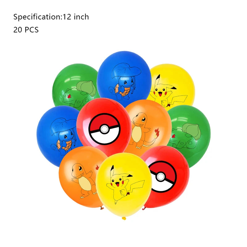 Pokemon Birthday Party Decoration