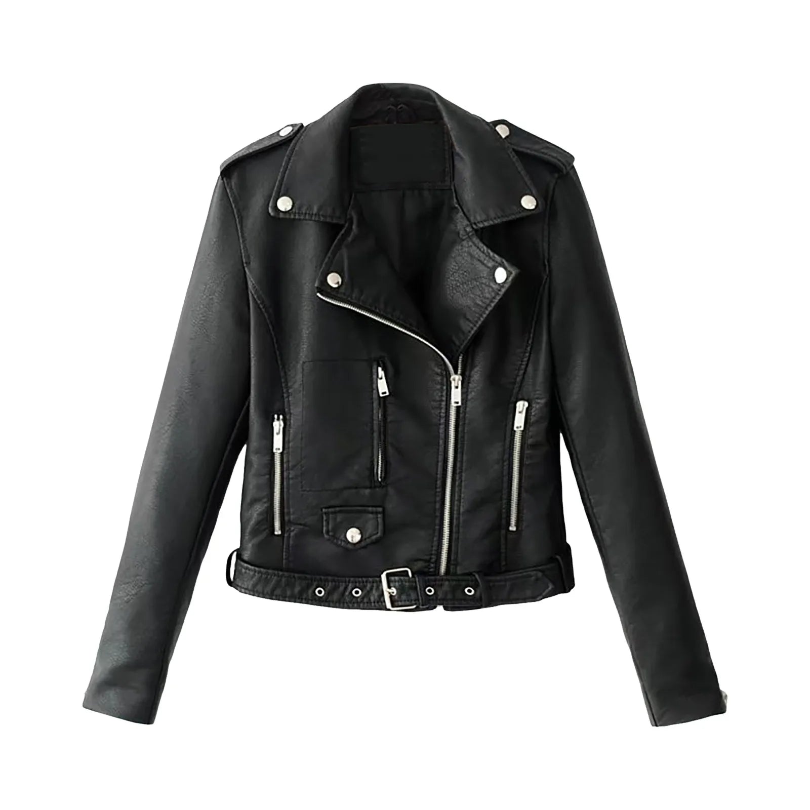 Retro Motorcycle Leather Jacket