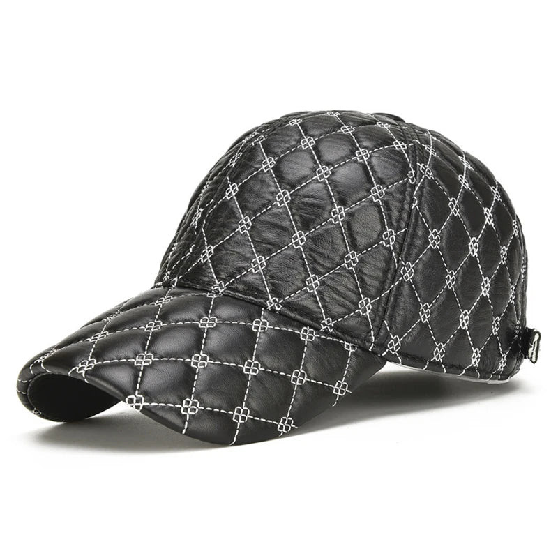 2025 Leather  Baseball Cap