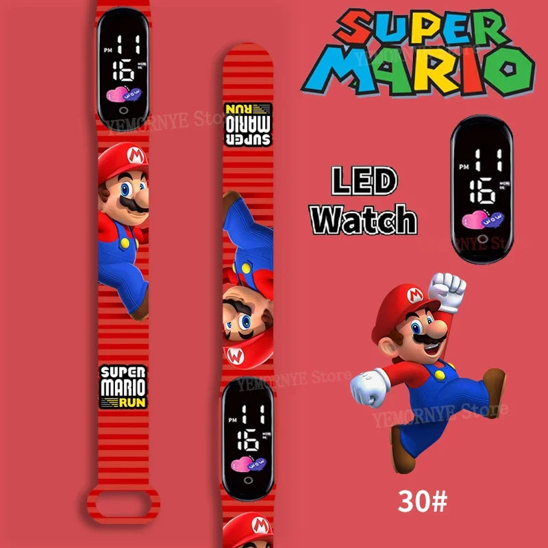 Mario Bros  Waterproof Digital Watch