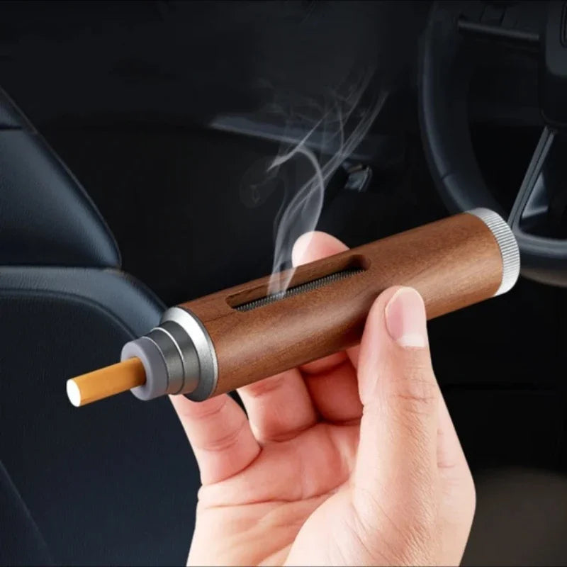 Car Ashtray with Anti Bounce Anti Fly and Anti Ash