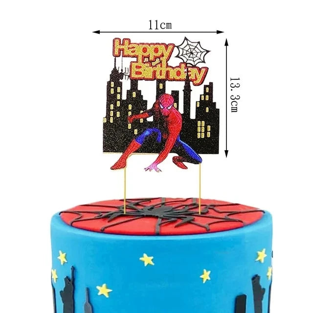 Spiderman Cake Toppers