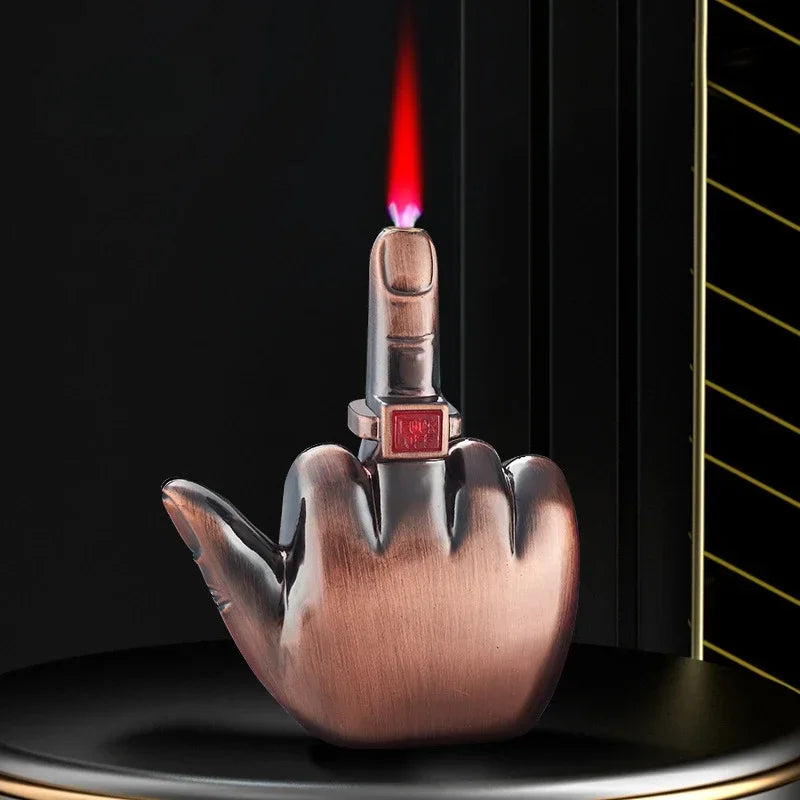 Funny Middle Finger Torch Lighter with f *ck You Voice