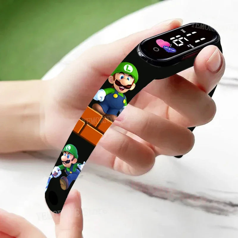 Mario Bros  Waterproof Digital Watch