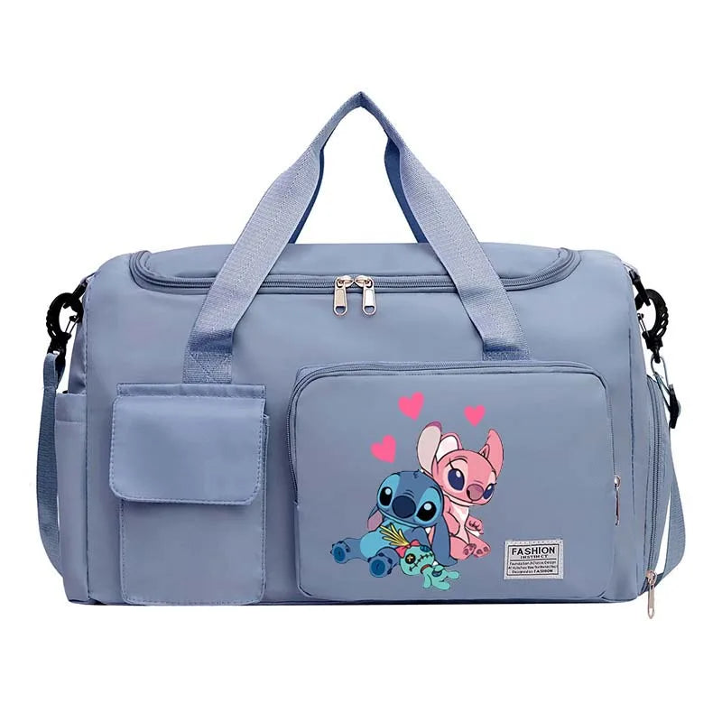 Disney Stitch Travel Bag Large Capacity