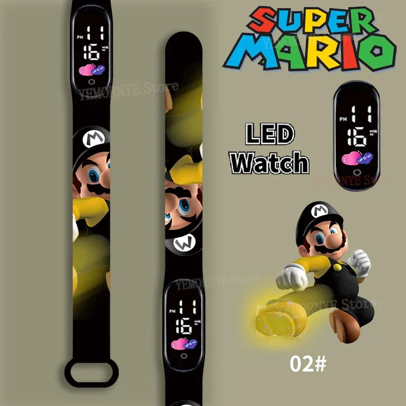 Mario Bros  Waterproof Digital Watch