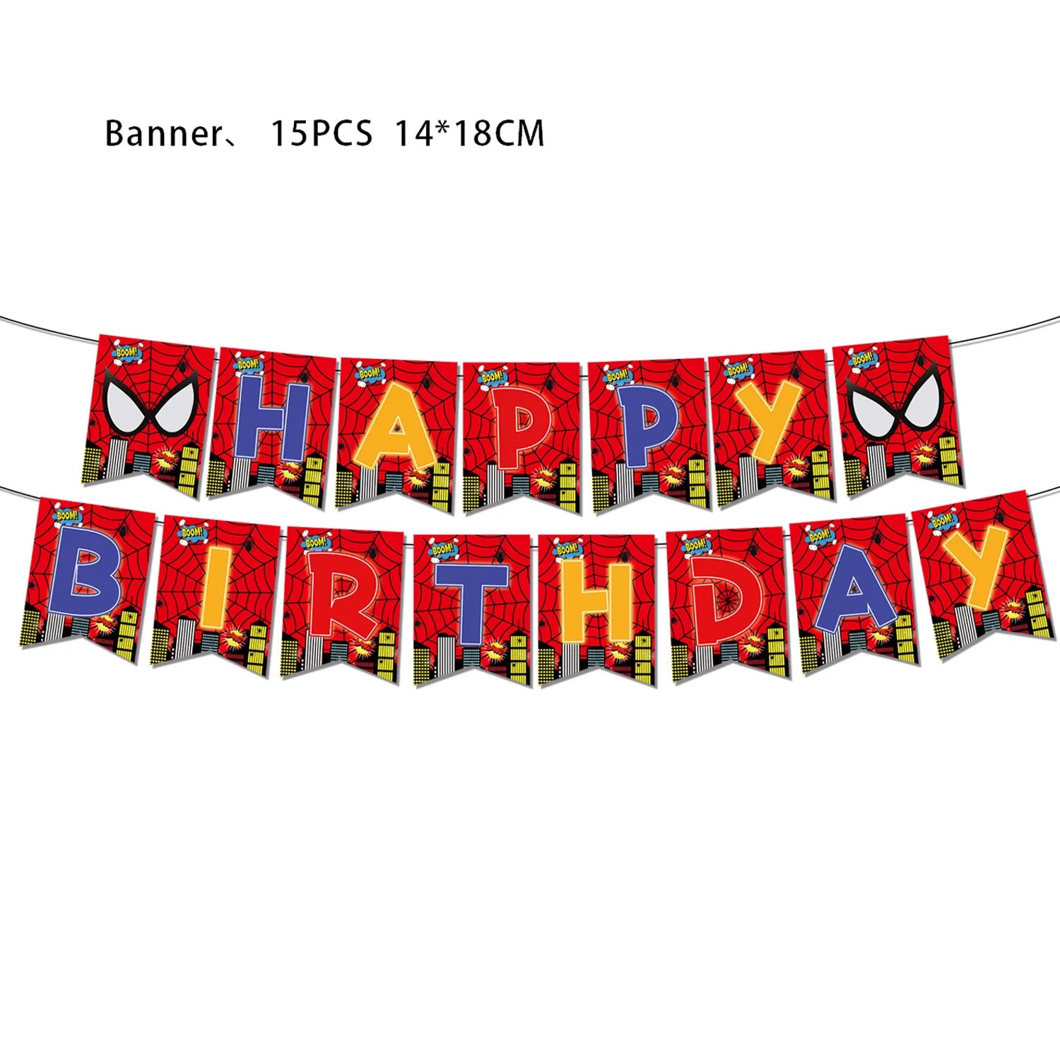 New Spiderman Theme Birthday Party Decorations