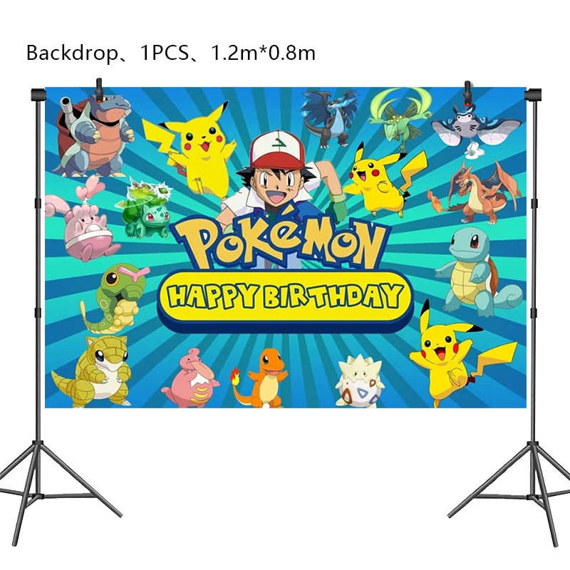 Pokemon Birthday Party Decoration