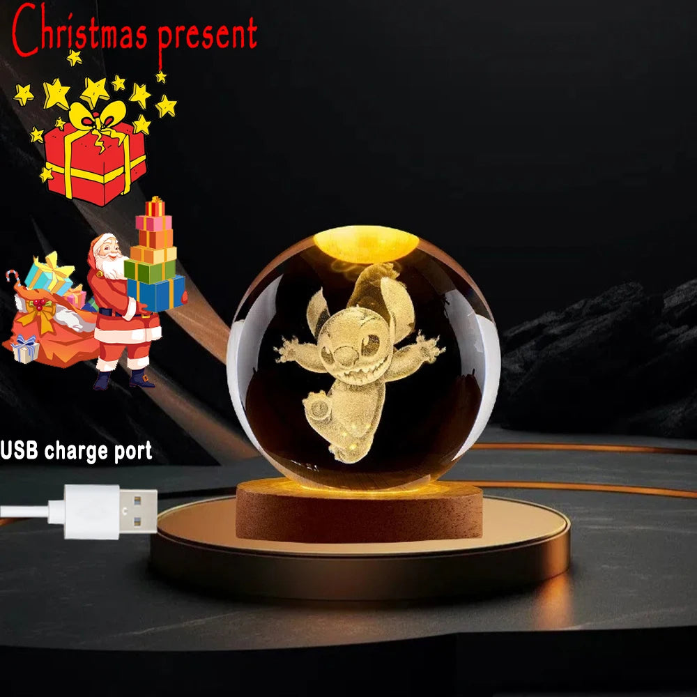 6cm 3D Crystal Ball