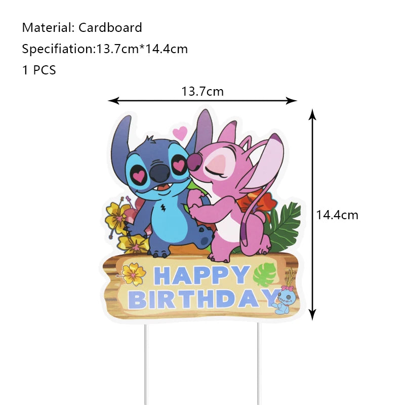 Stitch Birthday Party Decoration