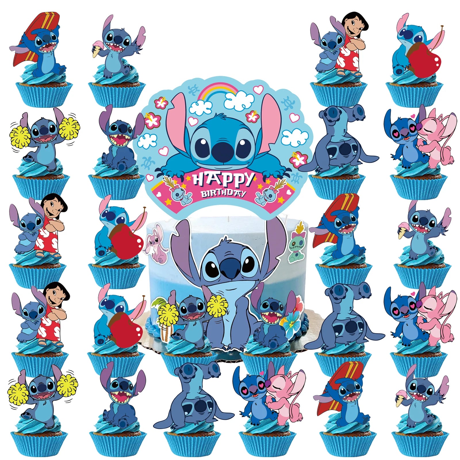 Stitch Party Supplies Stitch Cake Topper