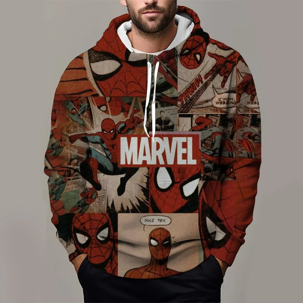 Men's Hoodie Spiderman