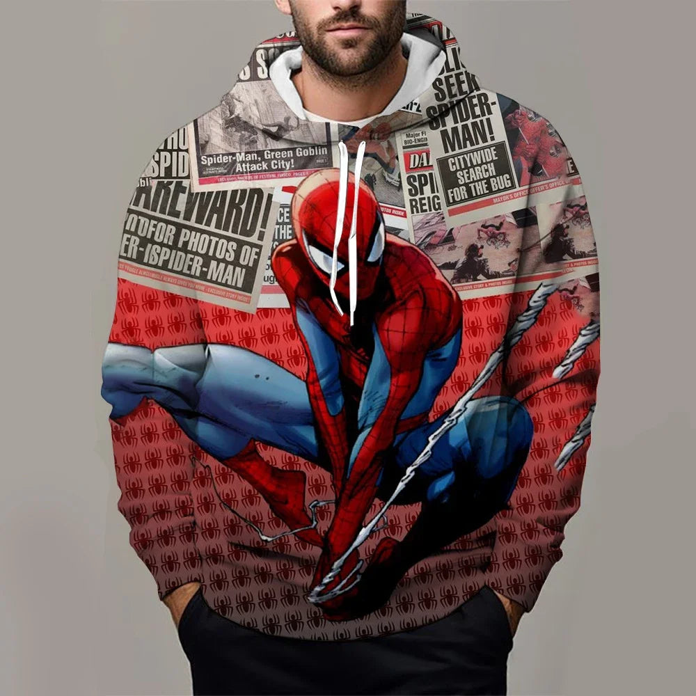 Men's Hoodie Spiderman