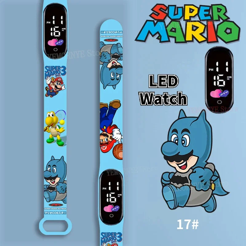 Mario Bros  Waterproof Digital Watch