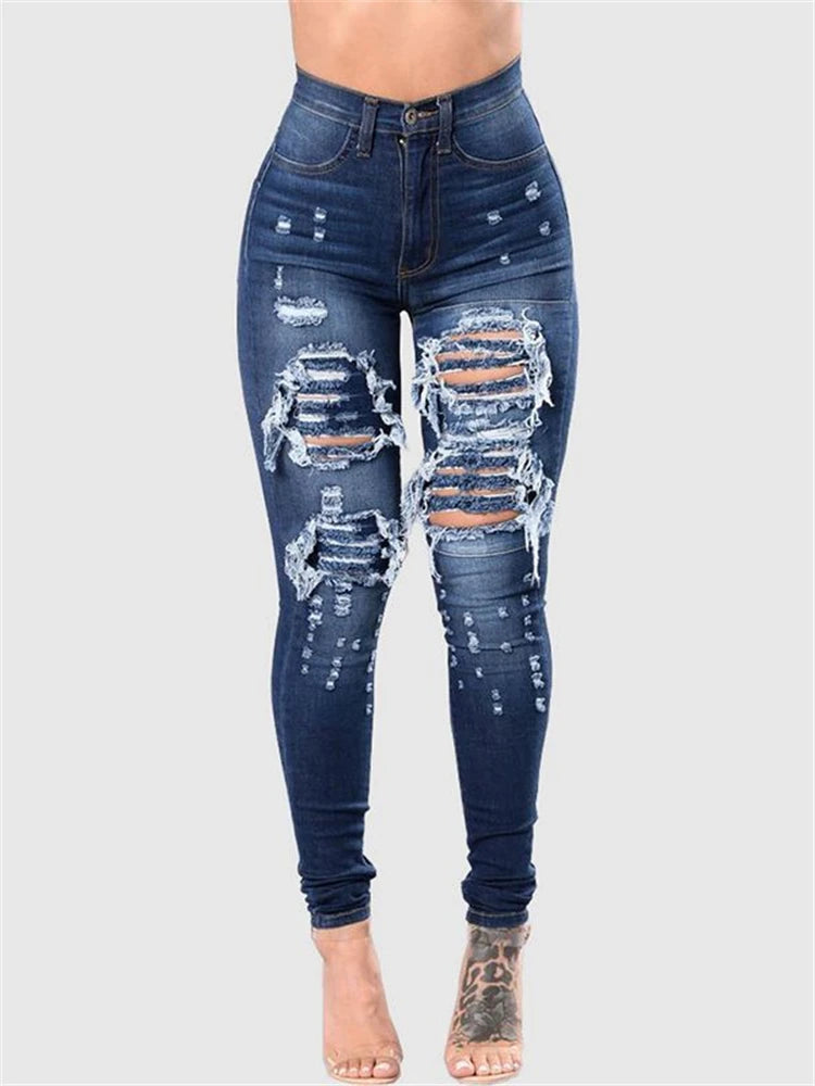 Slim Fit Jeans High Waist