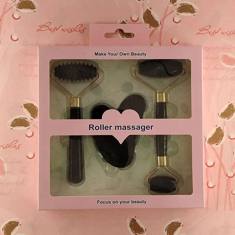 3pcs Set Resin Roller Massager