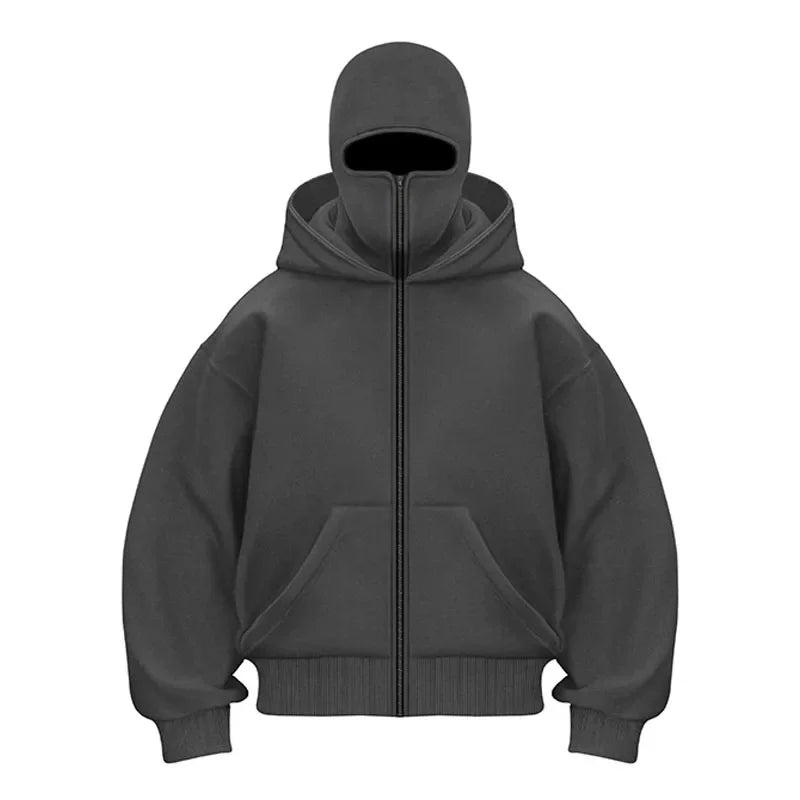 Double hoodies men's sweatshirts