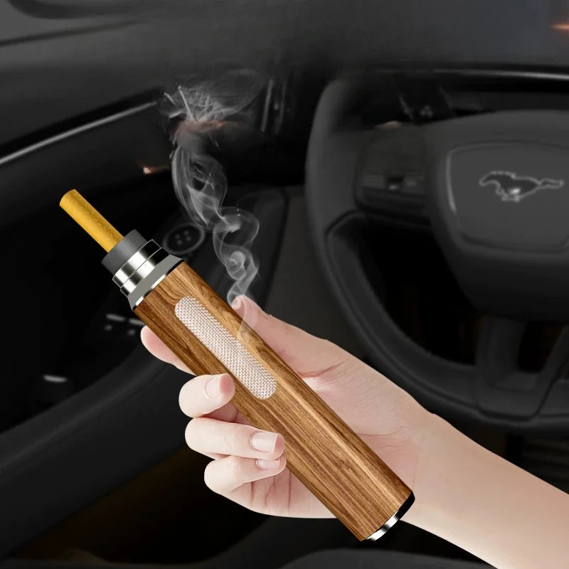 Car Ashtray with Anti Bounce Anti Fly and Anti Ash