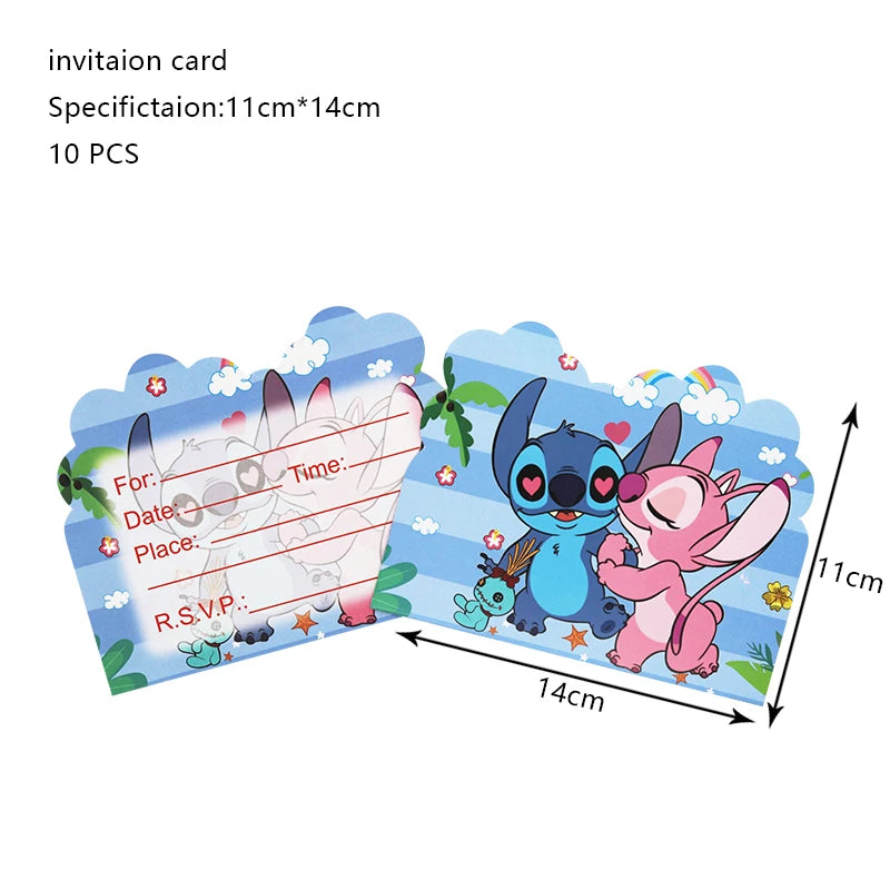 Stitch Birthday Party Decoration