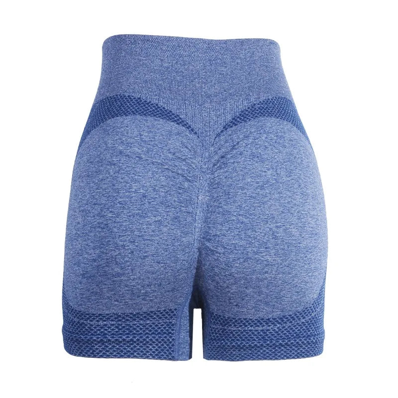 Butt Lifting Yoga Shorts Seamless  High Waist Tummy control