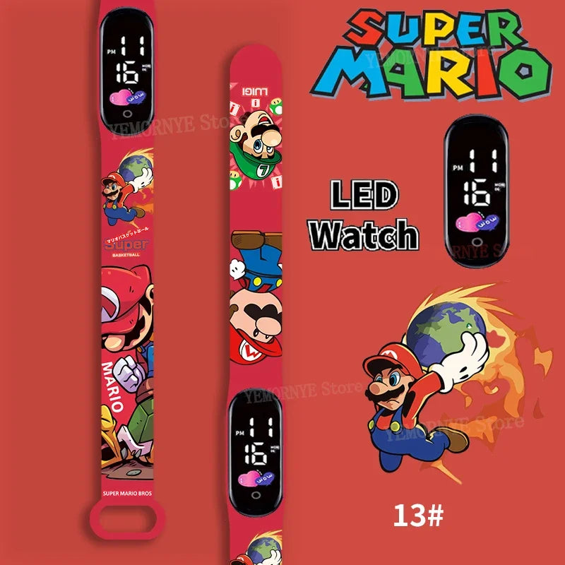 Mario Bros  Waterproof Digital Watch