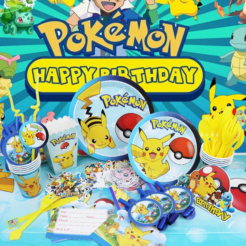 Pokemon Birthday Party Decoration