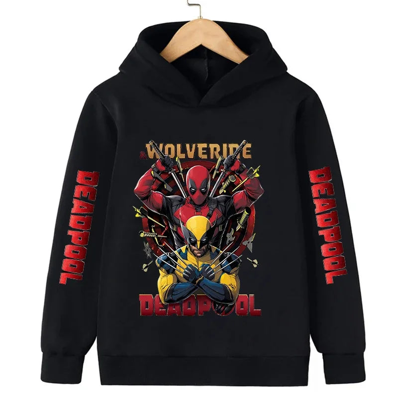 Deadpool & Wolverine Children Hooded Sweatshirts