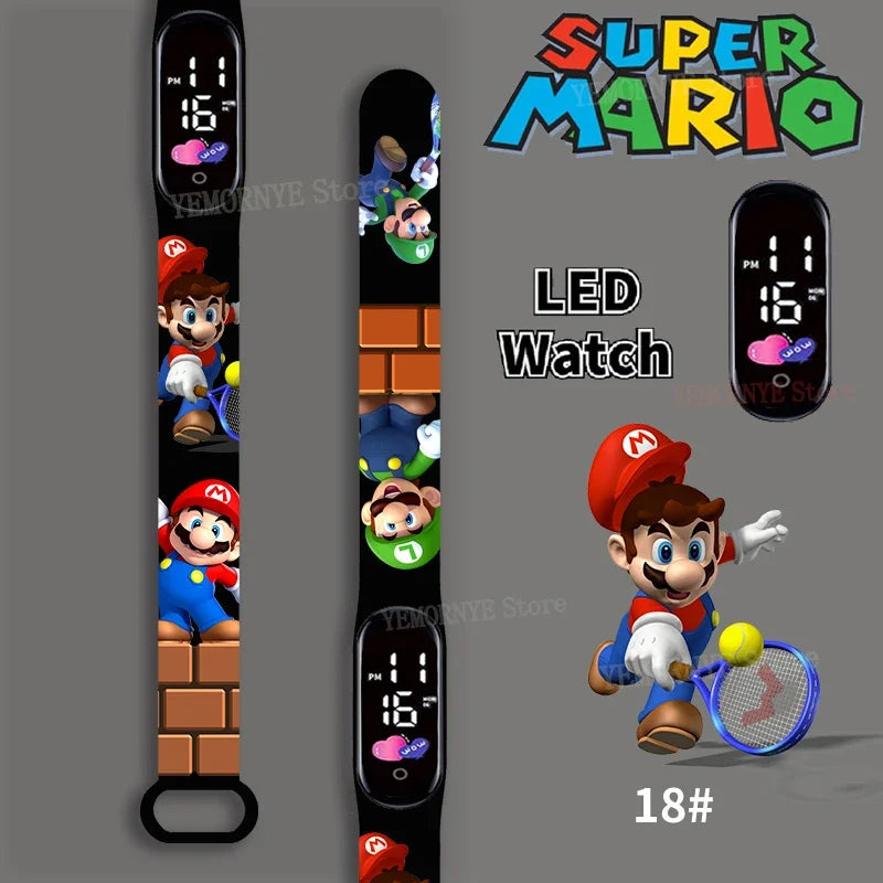 Mario Bros  Waterproof Digital Watch