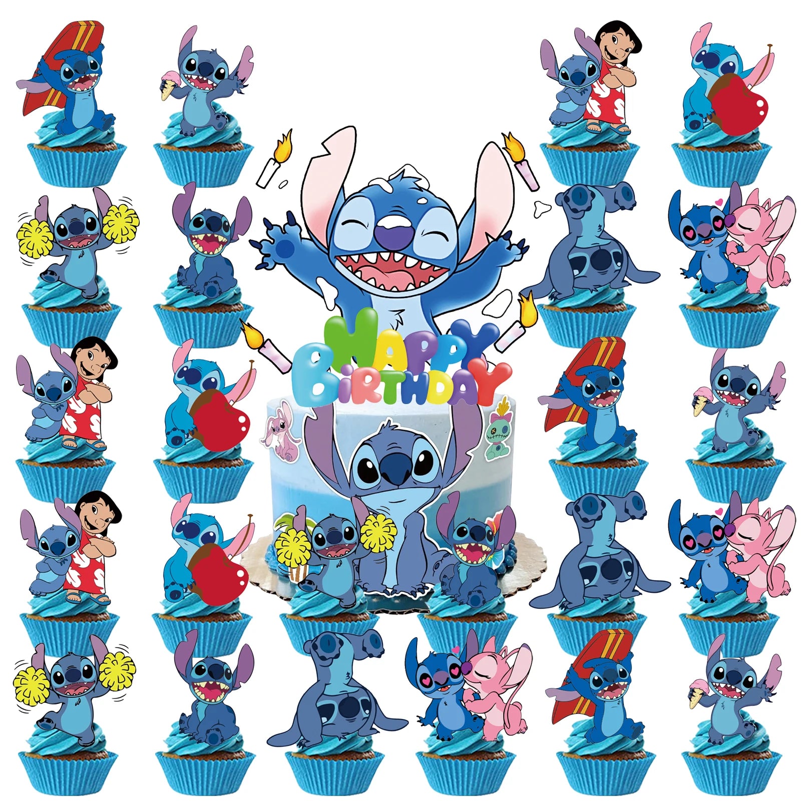 Stitch Party Supplies Stitch Cake Topper