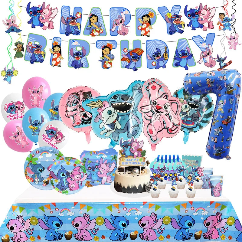 Stitch Birthday Party Decoration