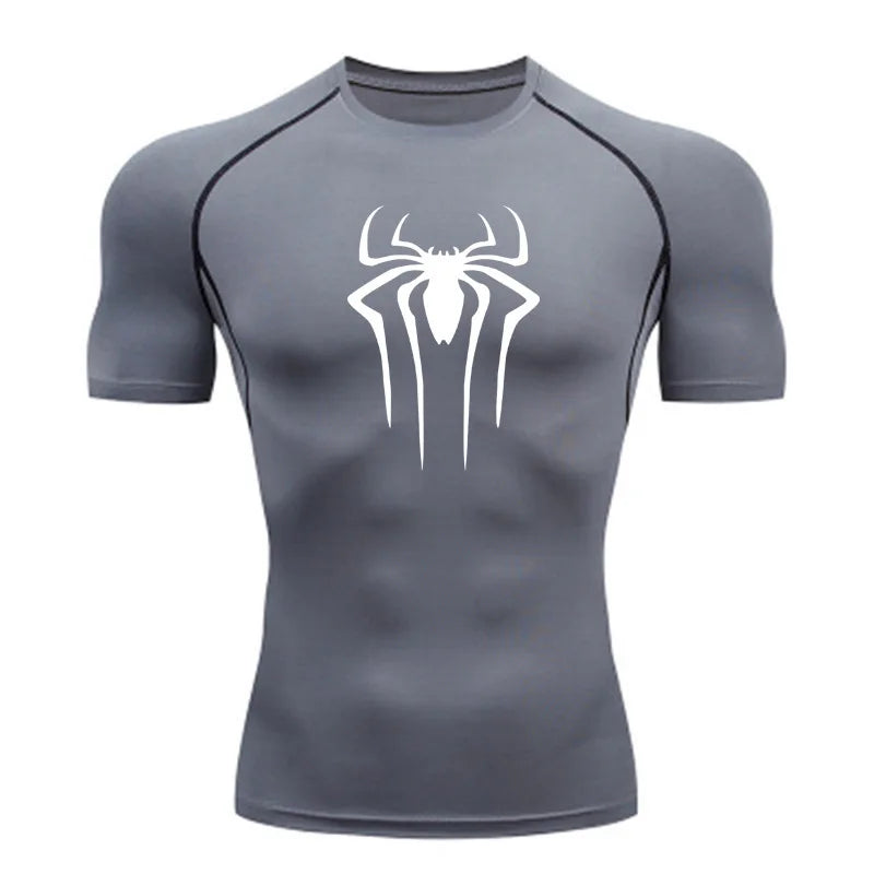 Men Fitness\Running T-Shirt Quick Dry Short Sleeve