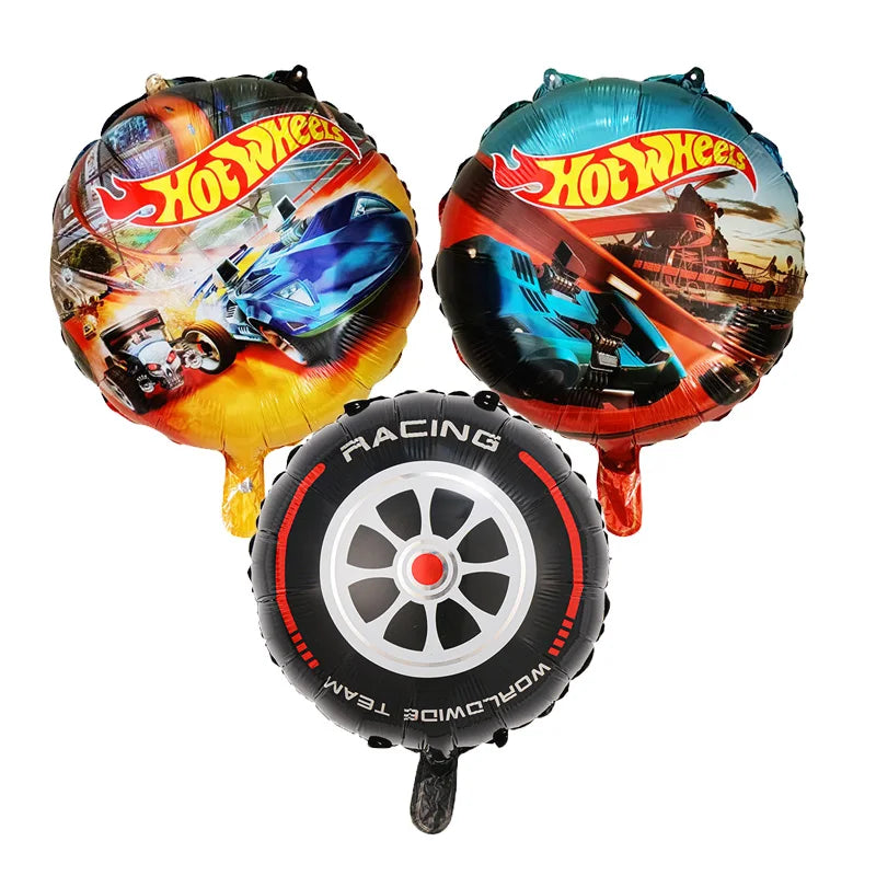 Hot Wheels Car Birthday Party Decoration