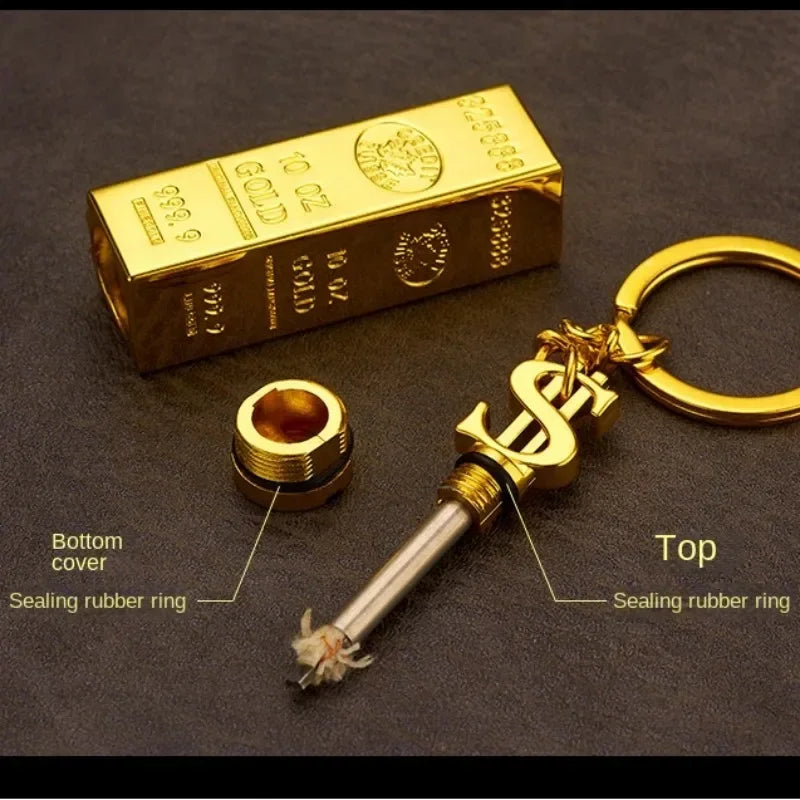 10000 Matches Key Chain  Torch Lighter Multi-function Portable Waterproof