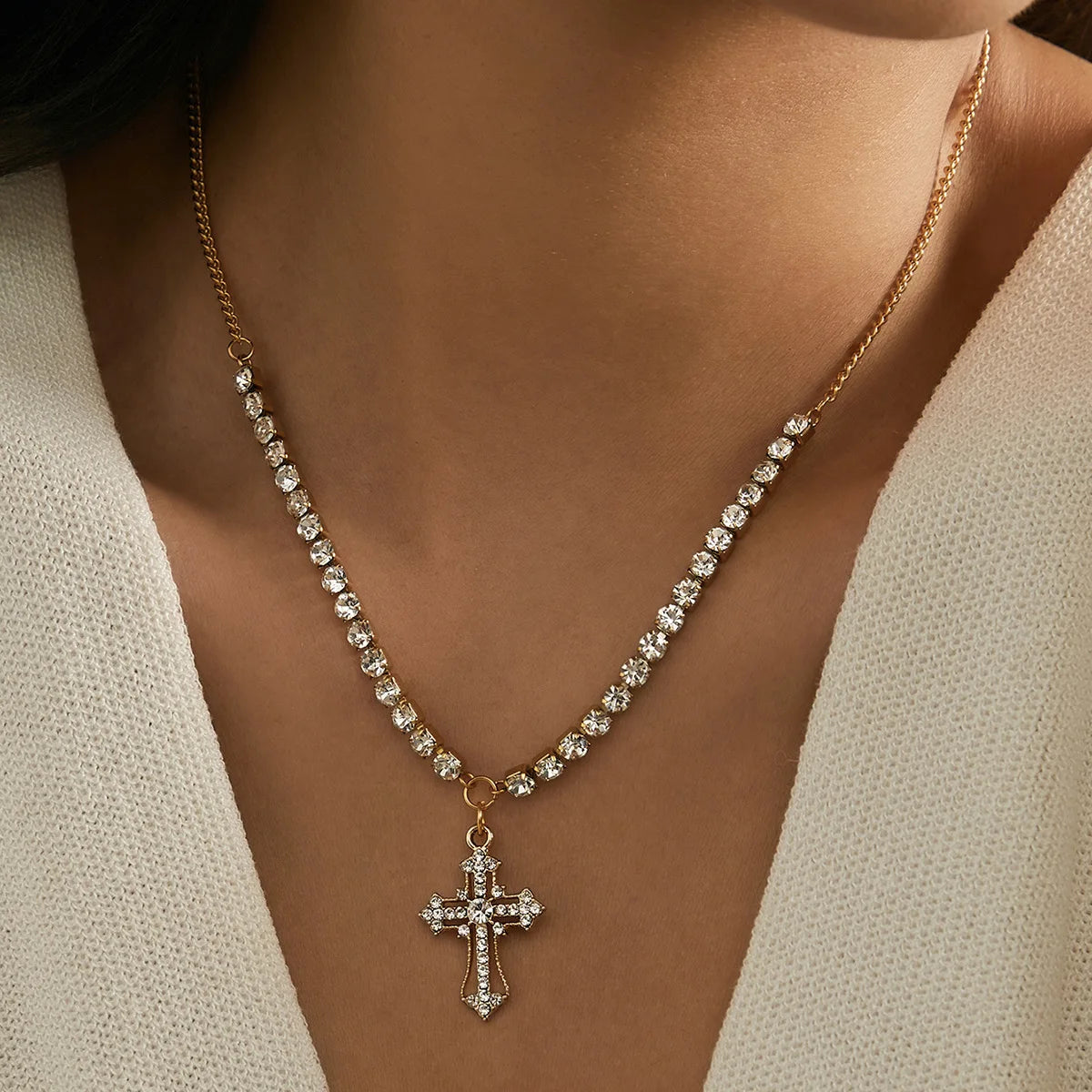 Cross Pendant Necklace