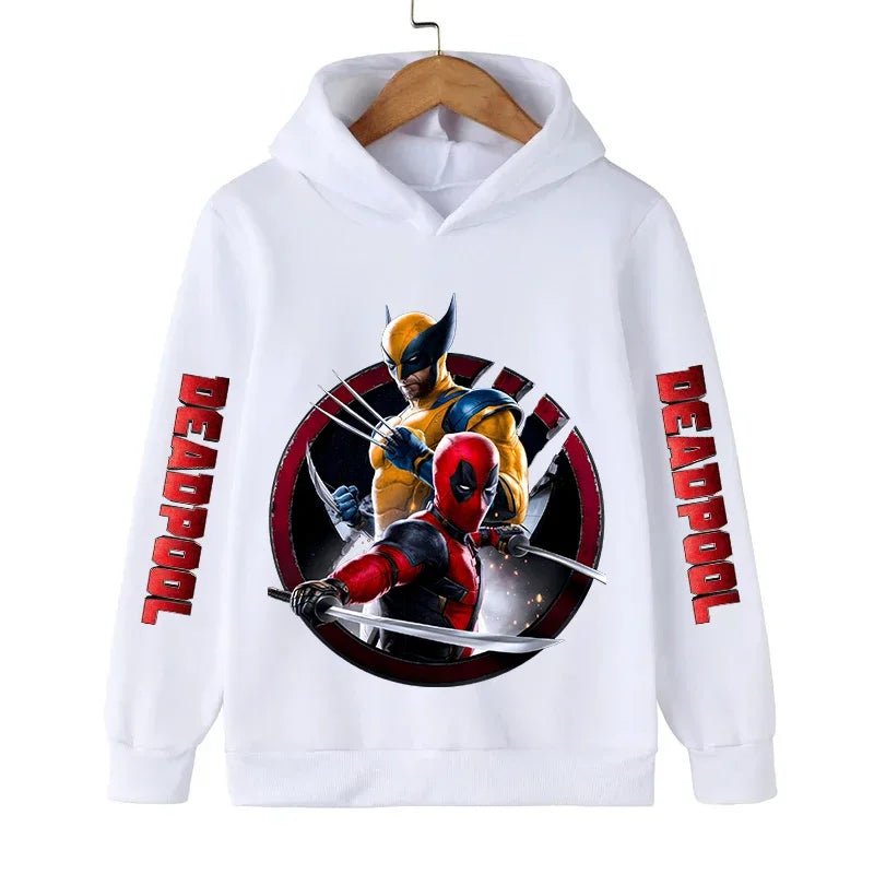 Deadpool & Wolverine Children Hooded Sweatshirts