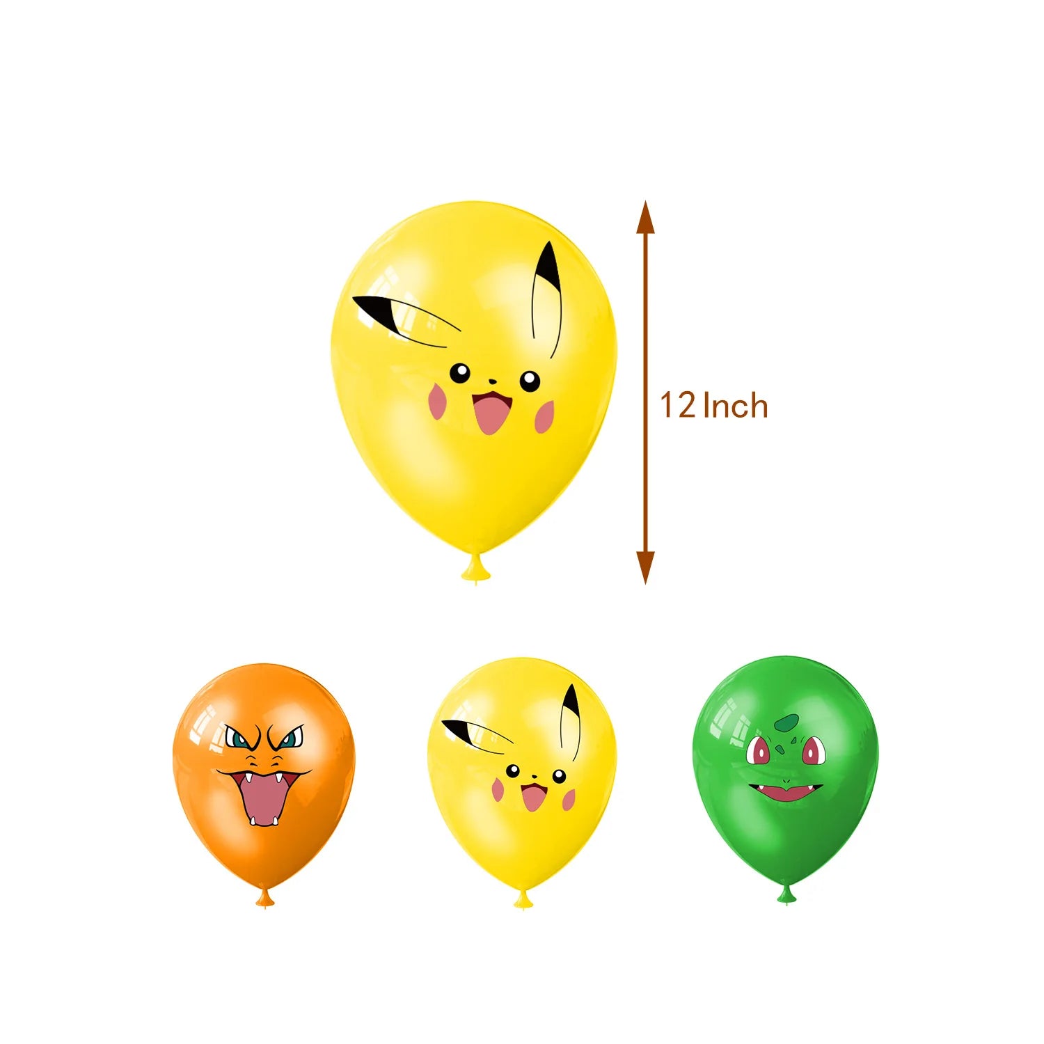 Pokemon Birthday Party Decor Disposable Tableware