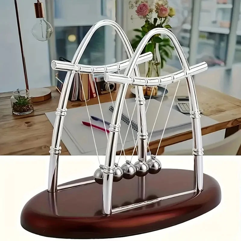 Newton Cradle Balance Steel Motion Collision Ball